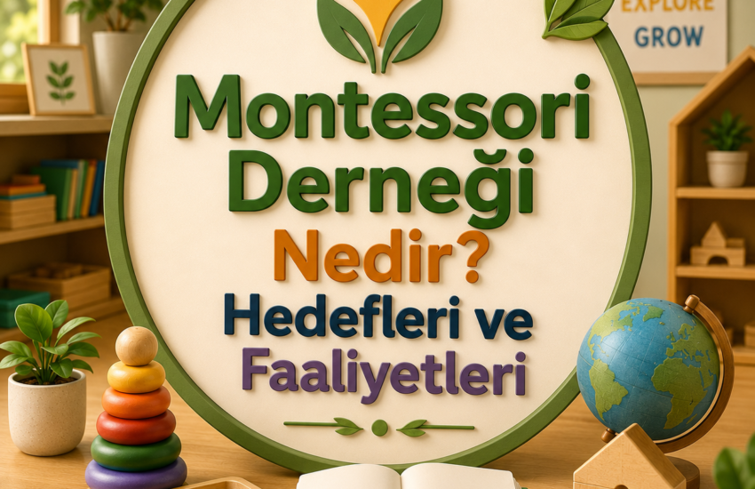 Montessori Derneği Nedir Hedefleri ve Faaliyetleri