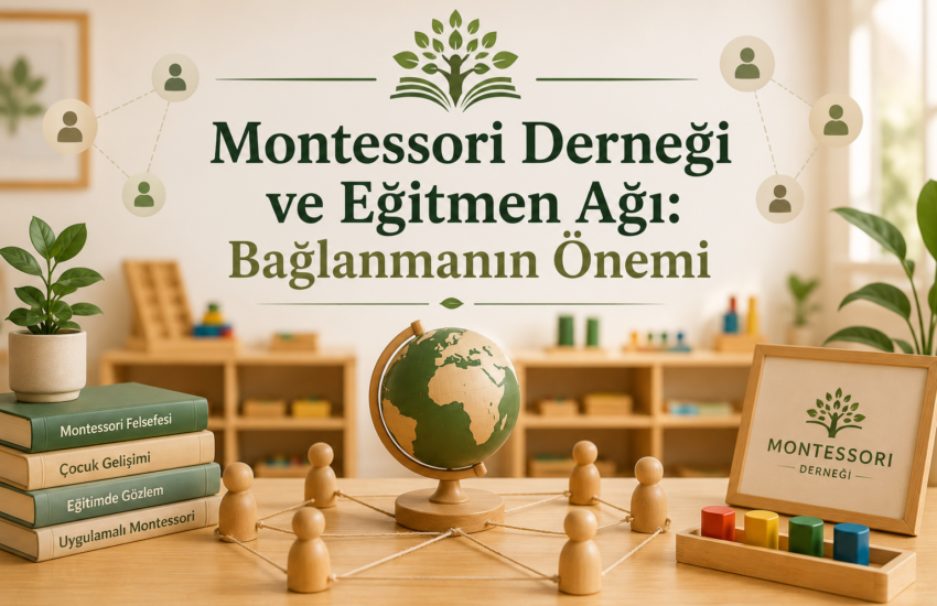 Montessori Derneği ve Eğitmen Ağı Bağlanmanın Önemi