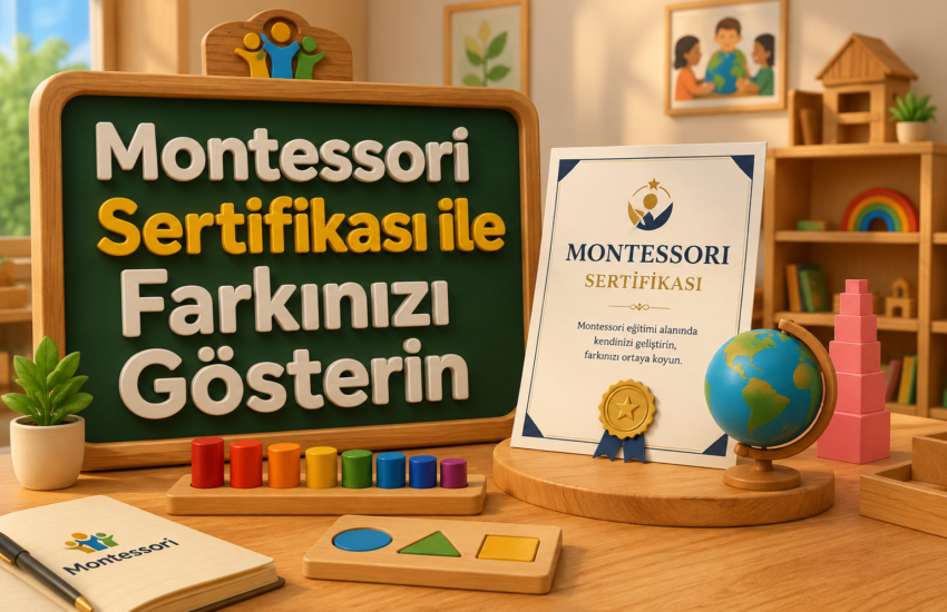 Montessori Sertifikası ile Farkınızı Gösterin