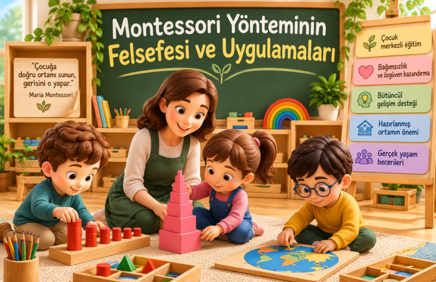 Montessori Yönteminin Felsefesi ve Uygulamaları
