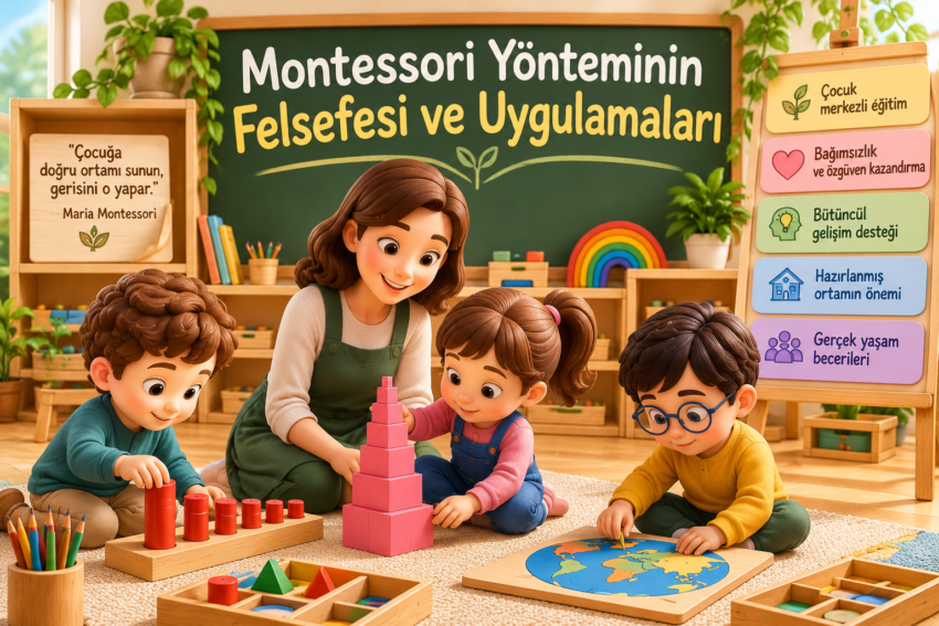 Montessori Yönteminin Felsefesi ve Uygulamaları